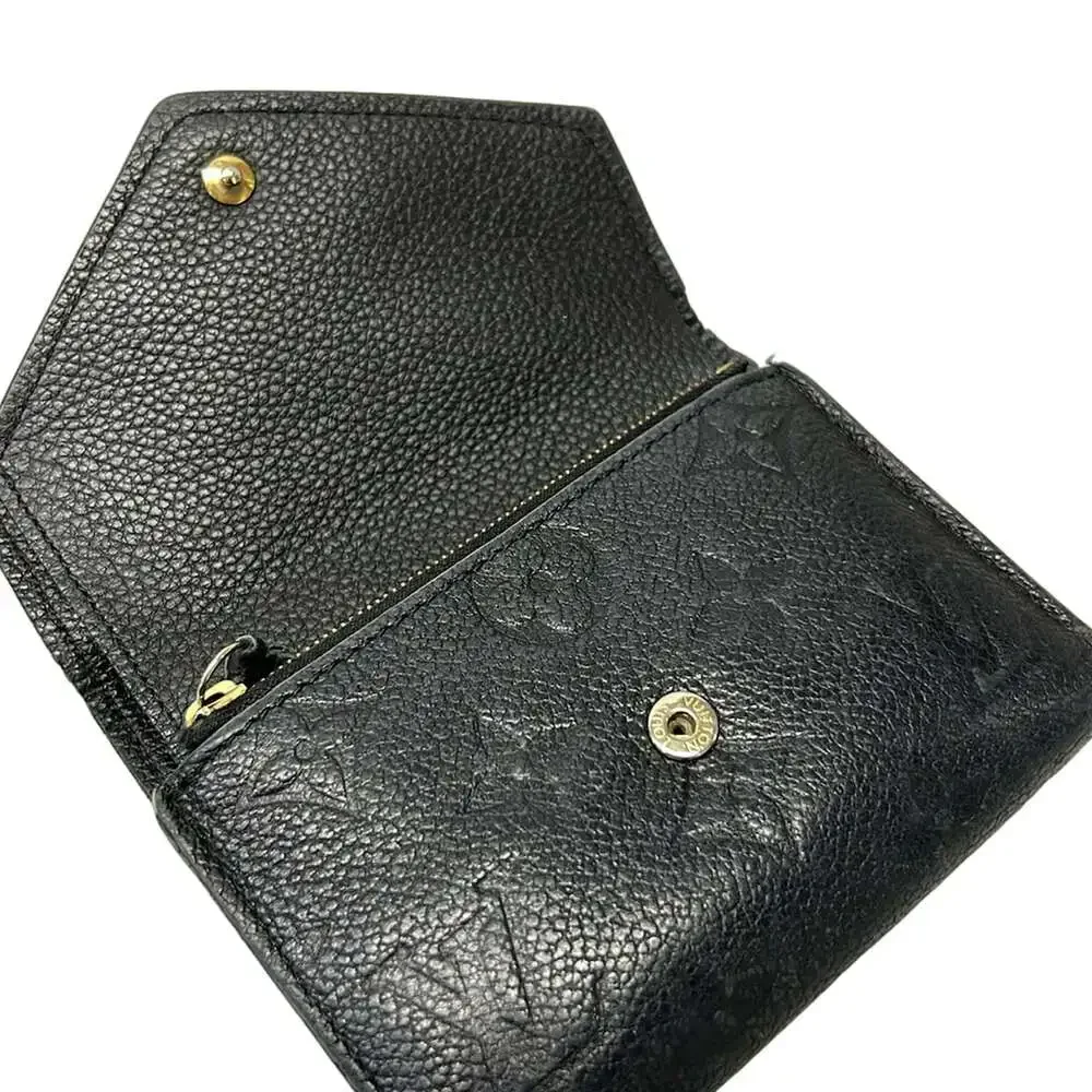 Louis Vuitton Portefeuille Victorine Monogram Empreinte Trifold Wallet M83590